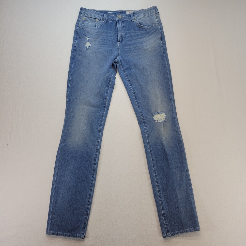 AG Adriano Goldschmied Jeans Kids 18 Blue The Noah Straight Medium Wash Denim